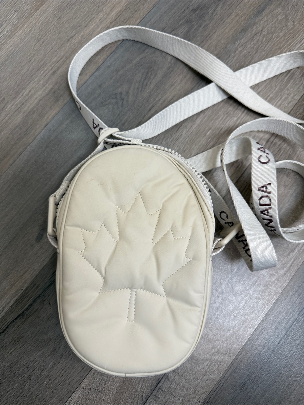 Lululemon Logo Quilt Oval Crossbody Bag -